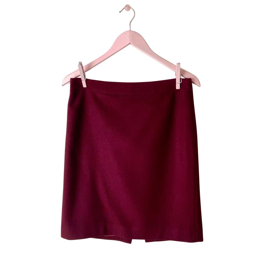 J. Crew Wool Blend ‘The Pencil Skirt’